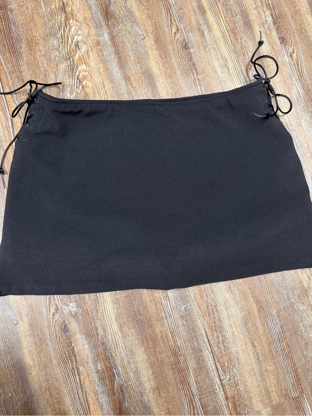 Vintage 90s Joe Benbasset black mini skirt with built in shorts size XL